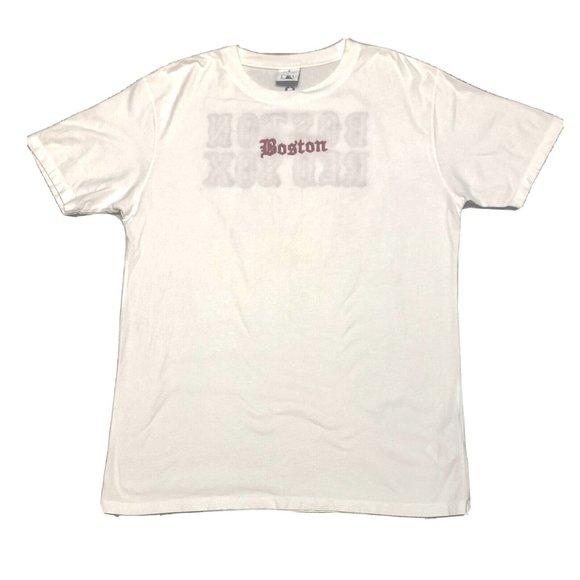 Marcelo Burlon x Boston Red Sox  Embroidered Rare T Shirt Men’s Large - Picture 3 of 6